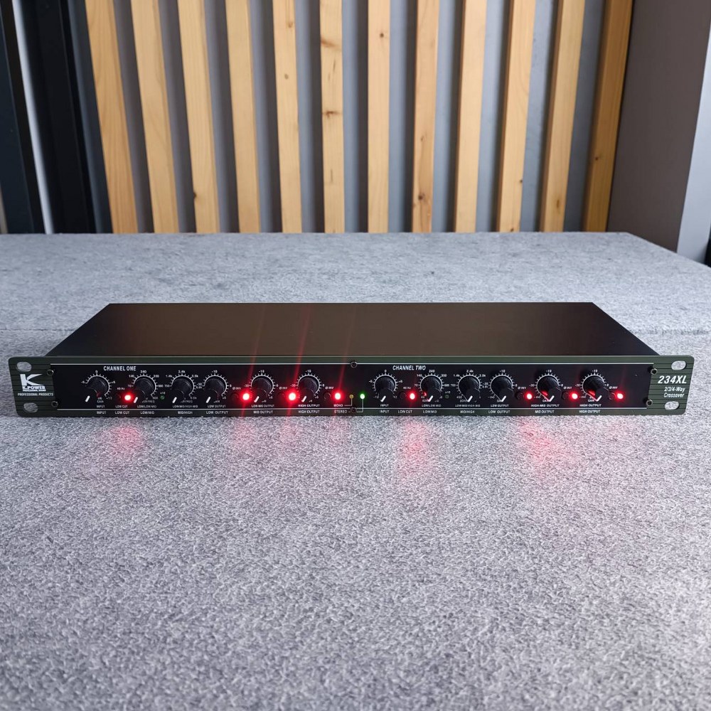 K POWER 234XL crossover K.POWER 234 XL ครอสโอเวอร์ ครอส2/3ทาง สเตอริโอ เอไอ-ไพศาล