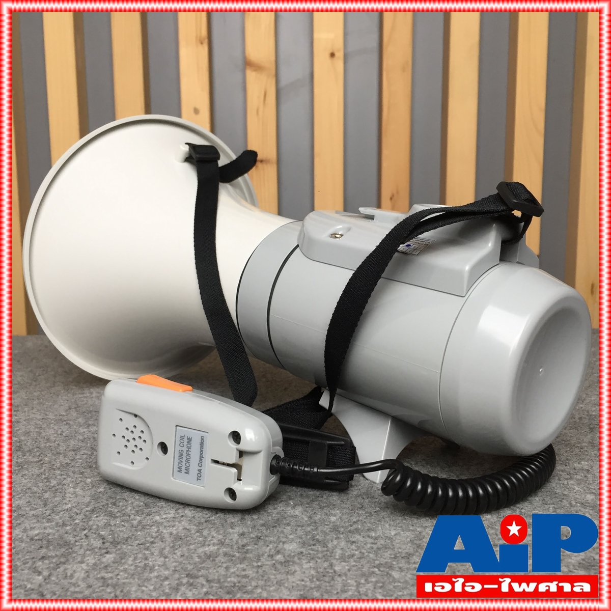 TOA ER-2215 โทรโข่งสะพาย ขนาด 15 วัตต์ (สูงสุด 23 วัตต์) ดังไกลสูงสุด 400 เมตร ER2215 ER 2215 เอไอ-ไพศาล