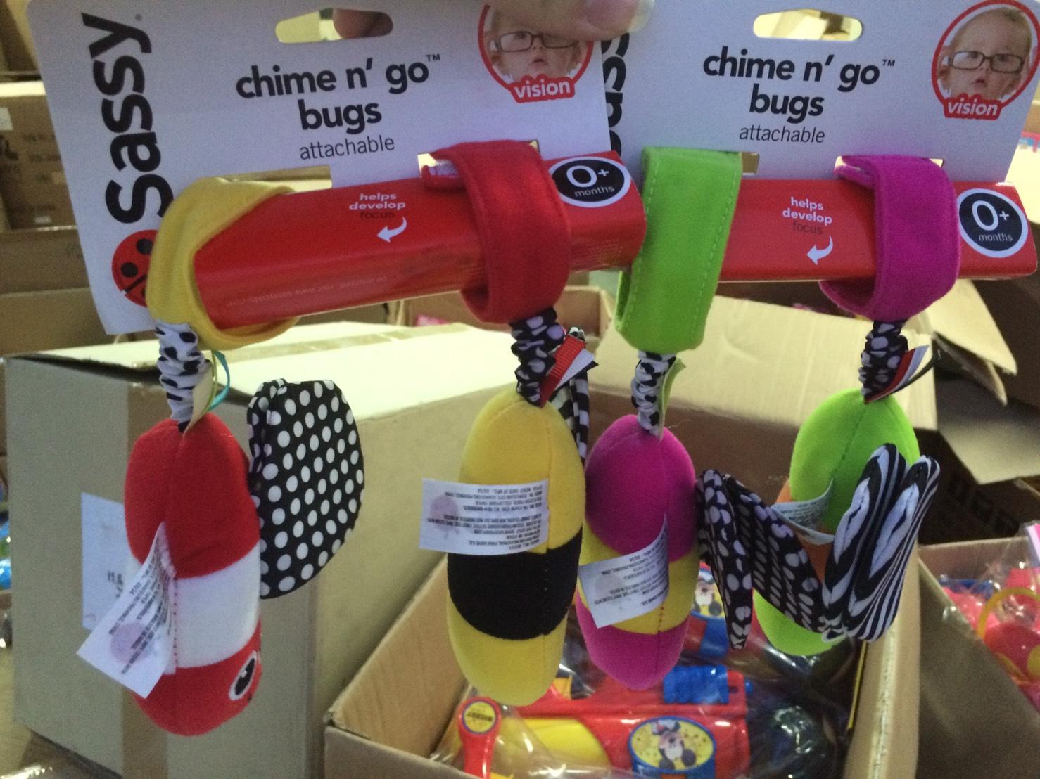 SK11 ของเล่นเด็กโมบายแขวนเปลหรือรถเข็น sassy แพ็คละ