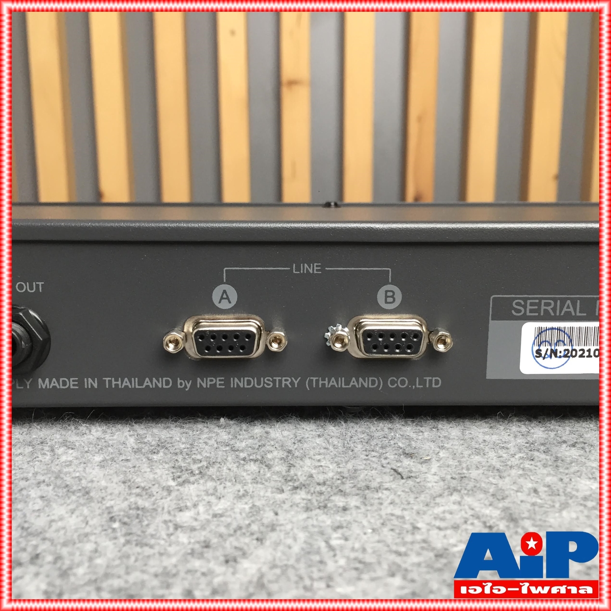 NPE CF-50S PREAMP เครื่องเสียงห้องประชุม แอมป์ไมค์ประชุม ตัวควบคุมไมค์ประชุม เครื่องเสียง ตัวปรับเสียงไมค์ประชุม