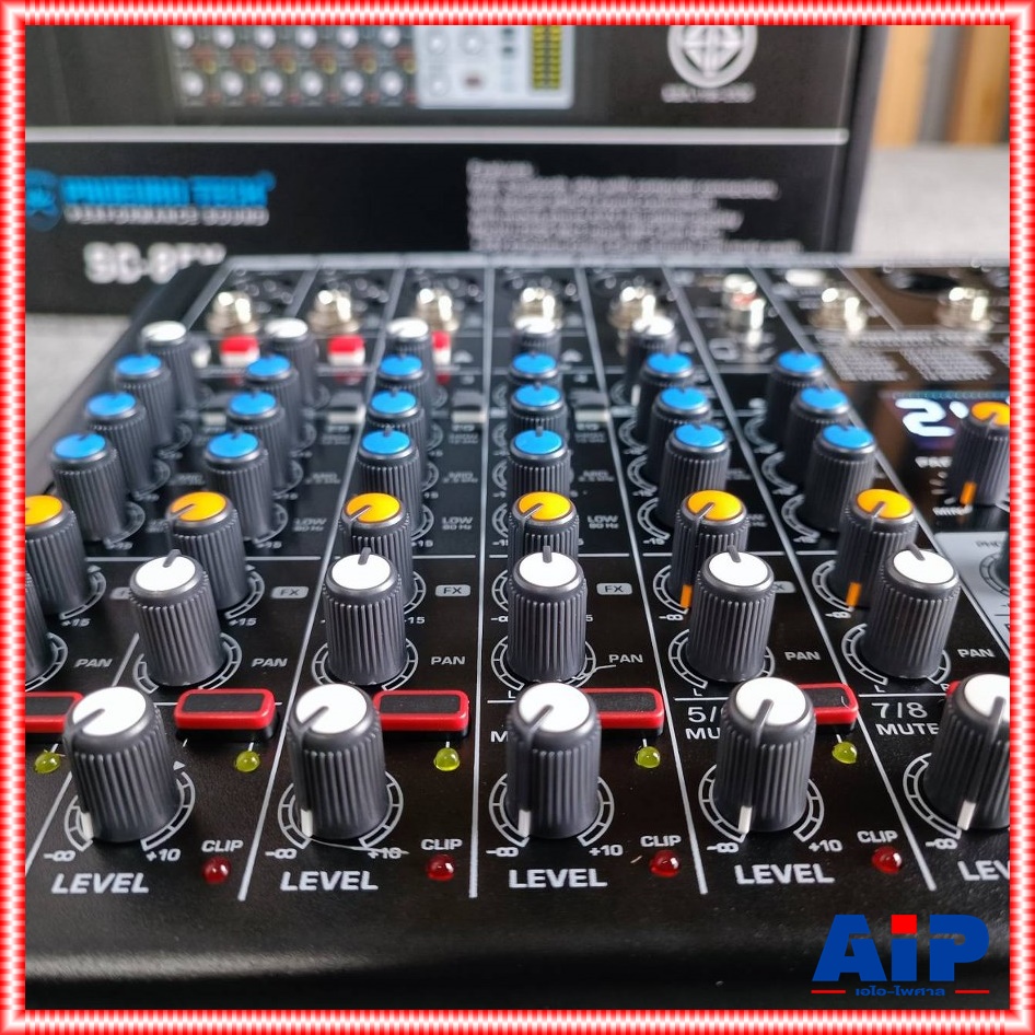 PROEUROTECH SC-8FX MIXER มิกซ์ มิกเซอร์ เครื่องเสียง เครื่องปรับแต่งเสียง โปรยูโร่เทค รุ่น SC 8FX SC8FX PRO EUROTECH เอไอ-ไพศาล