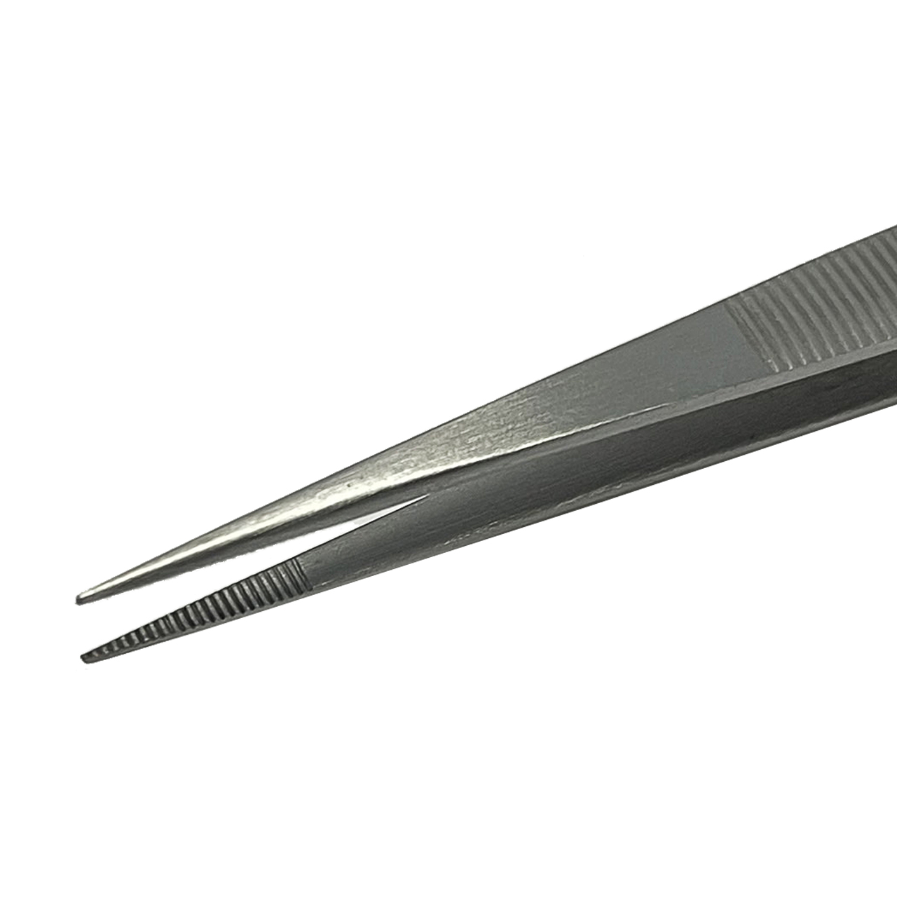 ปากคีบมีตัวล็อค ยาว 15.5 Cm. แหนบ ปากคีบ ที่คีบเพชรพลอยแบบมีตัวล็อค Gogna tweezers stainless steel