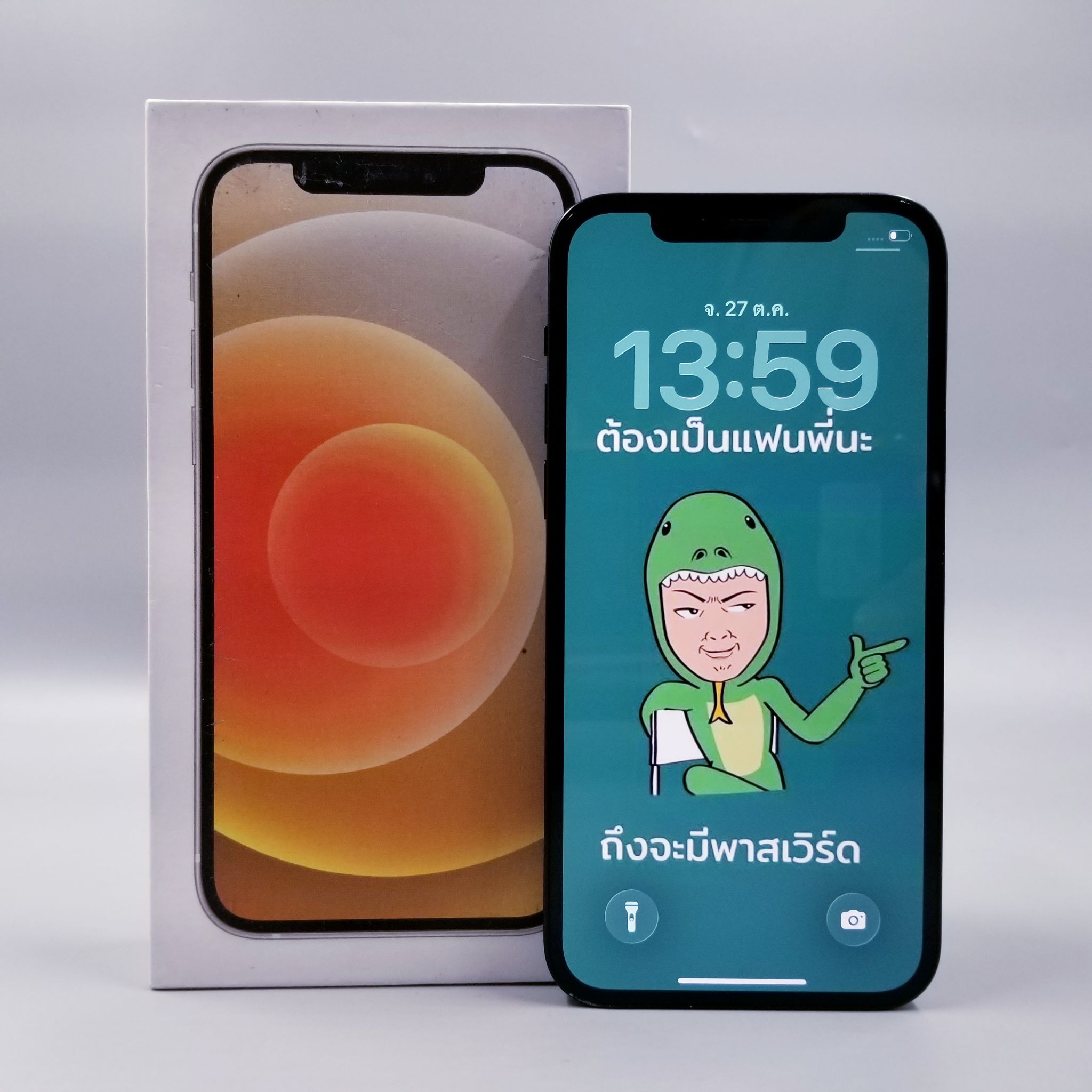 🍣 iPhone 12 128GB Black 🍣 🥦 #มาแล้ว iP 12 #ศูนย์ไทย แบต100% ราคาสุดคุ้ม 🥦