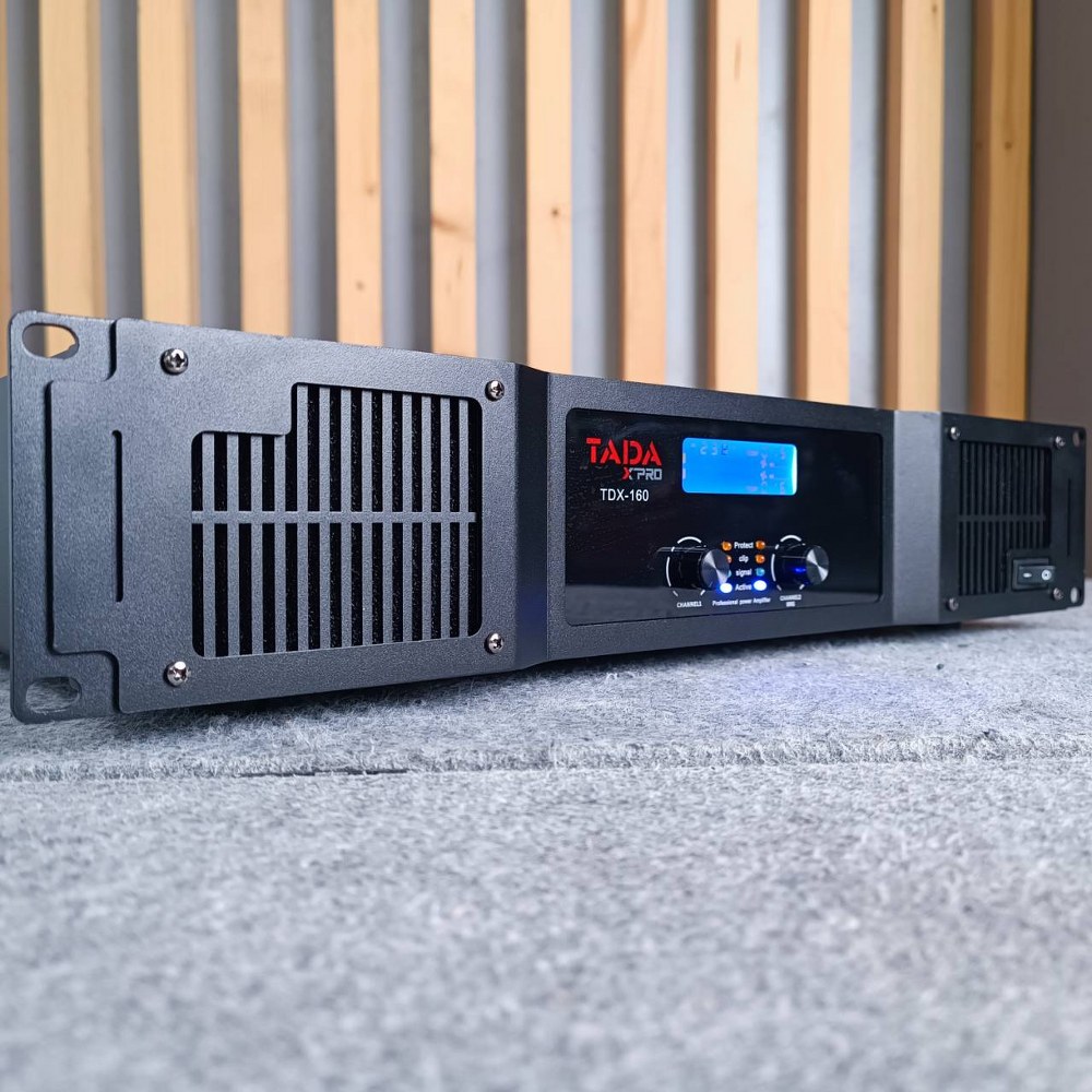 TADA TDX-160 poweramp เพาเวอร์แอมป์ 2 แชนแนล กำลังขับ 1600 วัตต์ที่ 8 โอห์ม TA DA TDX 160 TDX160 เอไอ-ไพศาล