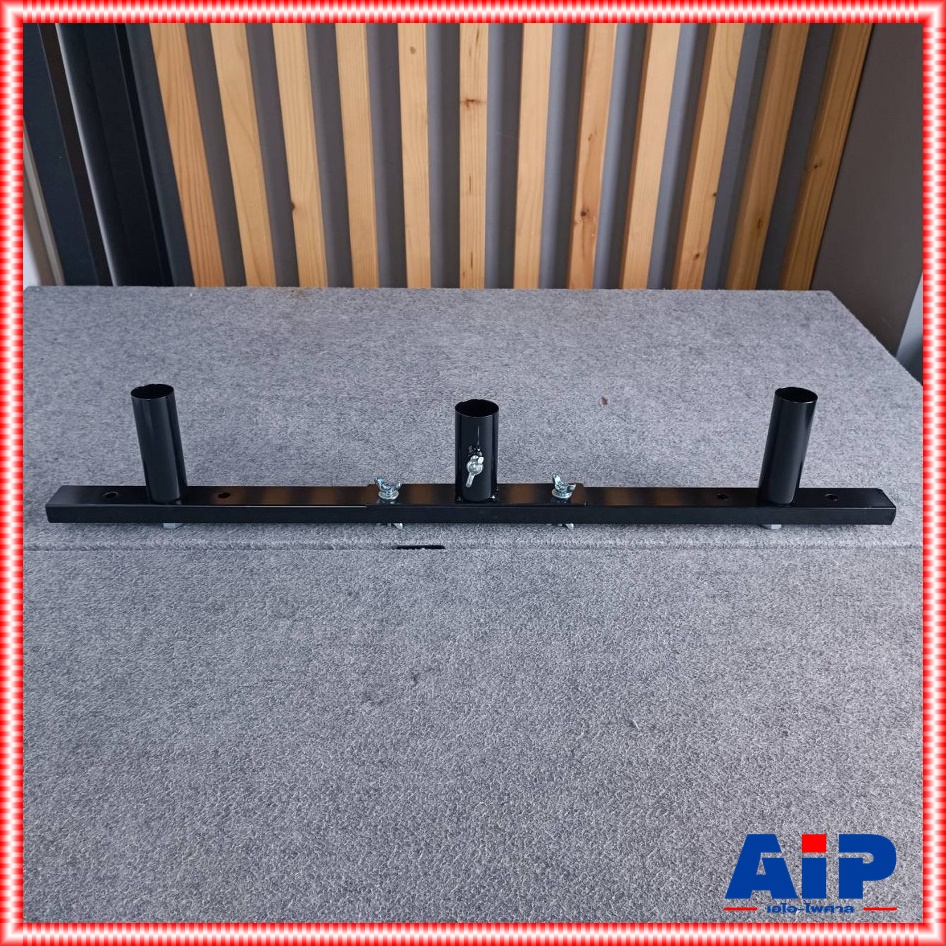 NPE ST-01 ขาเสริม T-BAR ลำโพงคู่ (1อันใส่ลำโพงได้ 2 ใบ) ทีบาร์ T BAR TBAR ขาตั้งลำโพง สีดำ ขาตั้งลำโพงเหล็ก อย่างดี ขาตู้ลำโพง ขาตั้งลำโพง ST 01 ST01 เอไอ-ไพศาล