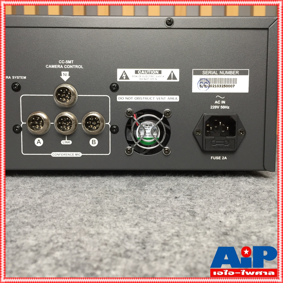 NPE CF-5MPRตัวควบคุม เครื่องควบคุมไมค์ ชุดควบคุมไมค์ CF5MPR ชุดควบคุมไมค์ประชุม ตัวจ่ายไฟ CF 5MPR ตัวควบคุมไมค์