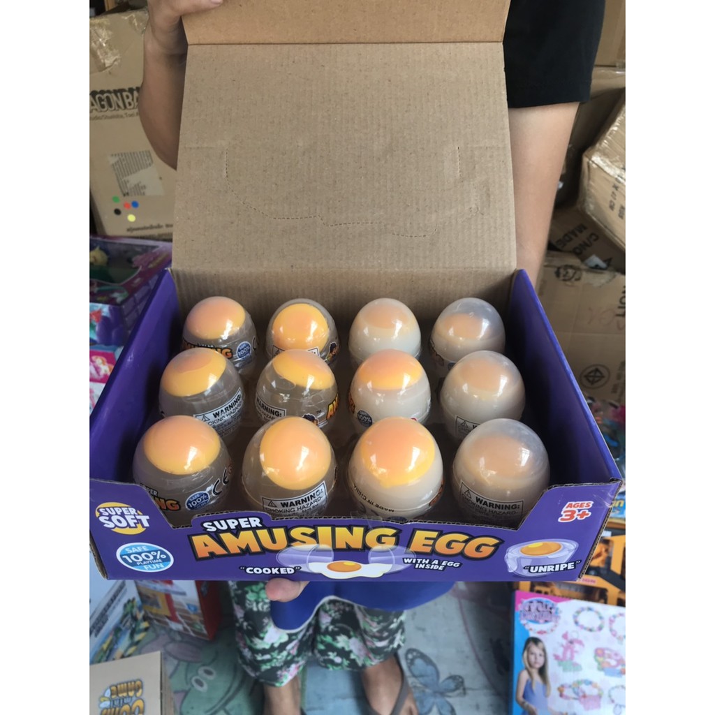 935B ของเล่นเด็กไข่ไก่สลาม ยกกล่อง 12 ฟอง