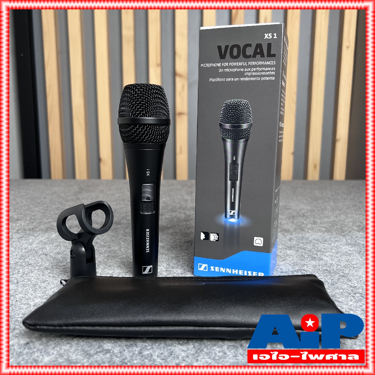Sennheiser XS1 ไมค์สาย ของแท้ (ไม่มีสายแถม) ไมค์โครโฟน Senheiser XS 1 ไมค์ ไมค์โครโฟน Senheiser ไมโครโฟน ไมค์ร้องเพลง เอไอ-ไพศาล +++