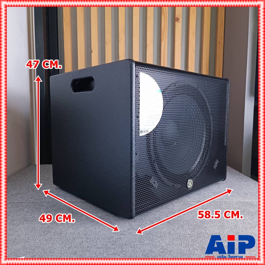 TOPPPRO MAXX-15A ตู้ลำโพง15"SUB+AMP ซับวูฟเฟอร์ กำลังขับ 600W RMS และ 1200W Peak ลำโพงขนาด 15 นิ้ว MAXX 15 A MAXX 15A MAXX15 A MAXX15A เอไอ-ไพศาล