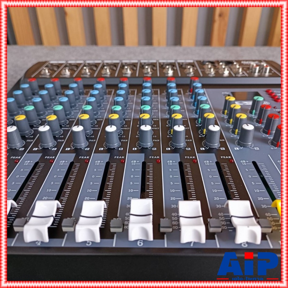 HOTROCK CT-80S MIXER เครื่องปรับแต่งเสียง สเตอริโอ มิกเซอร์ 8 ช่อง BLUETOOTH USB MP3 เอ็ฟเฟ็คแท้ ฮอทร็อค CT 80S CT80S เอไอ-ไพศาล
