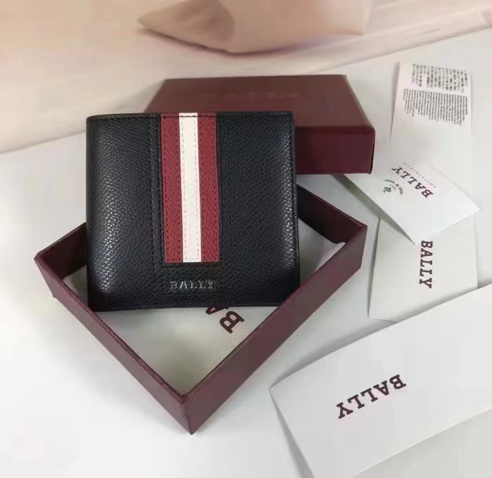 **c**กระเป๋าเงิน Bally Bally Trasai bi-fold wallet สินค้าใหม่ ของแท้