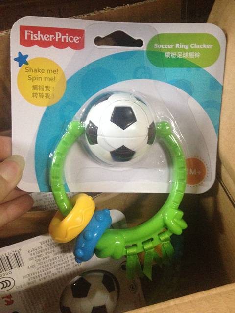 Y362 ของเล่นเด็กเขย่ามือ แบรนด์Fisher-Price(ฟิชเชอร์ไพรซ์) แท้ ชิ้นละ