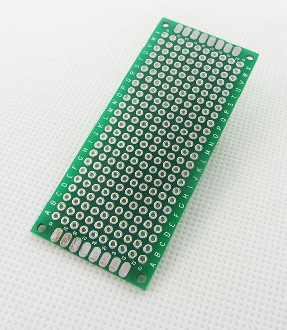 3x7 cm แผ่นปริ๊นอเนกประสงค์ Double Side Prototype PCB diy Universal Printed Circuit Board (PCB)