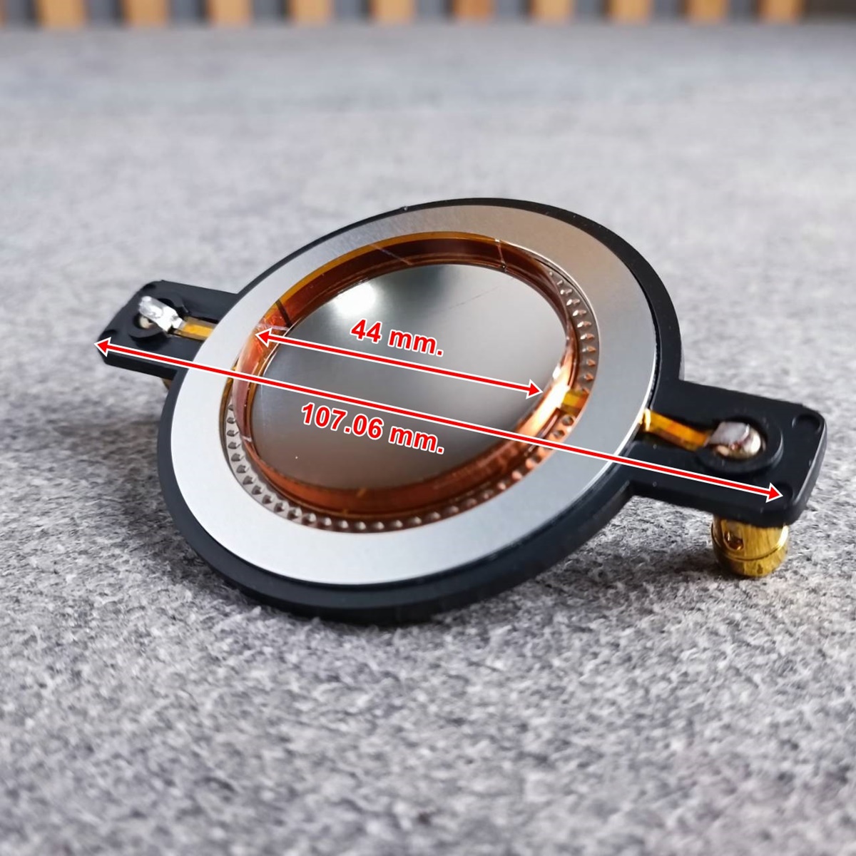 วอยซ์เทียม p.audio BM-D450 44mmทั่วไป ใส่ได้หลายรุ่นหลายยี่ห้อ NPE NTS KANE และยี่ห้ออื่นๆ เอไอ-ไพศาล