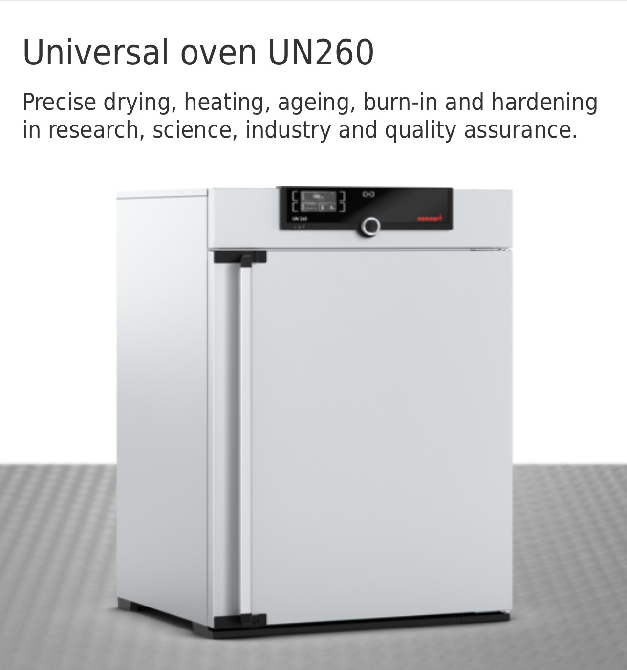 เครื่องอบลบร้อน Oven - Memmert