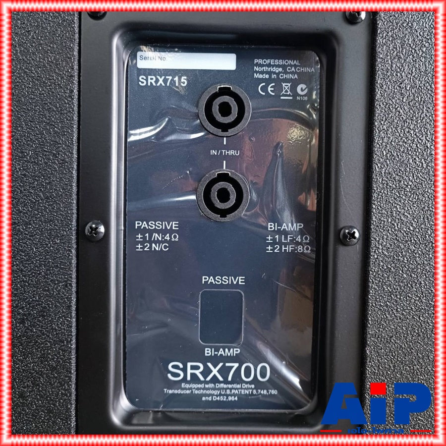 1ใบ ไม้ MFD K.POWER SRX-715 ตู้ ลำโพง ตู้ลำโพง 15 นิ้ว K POWER เคเพาเวอร์ SRX 715 SRX715 เอไอ-ไพศาล