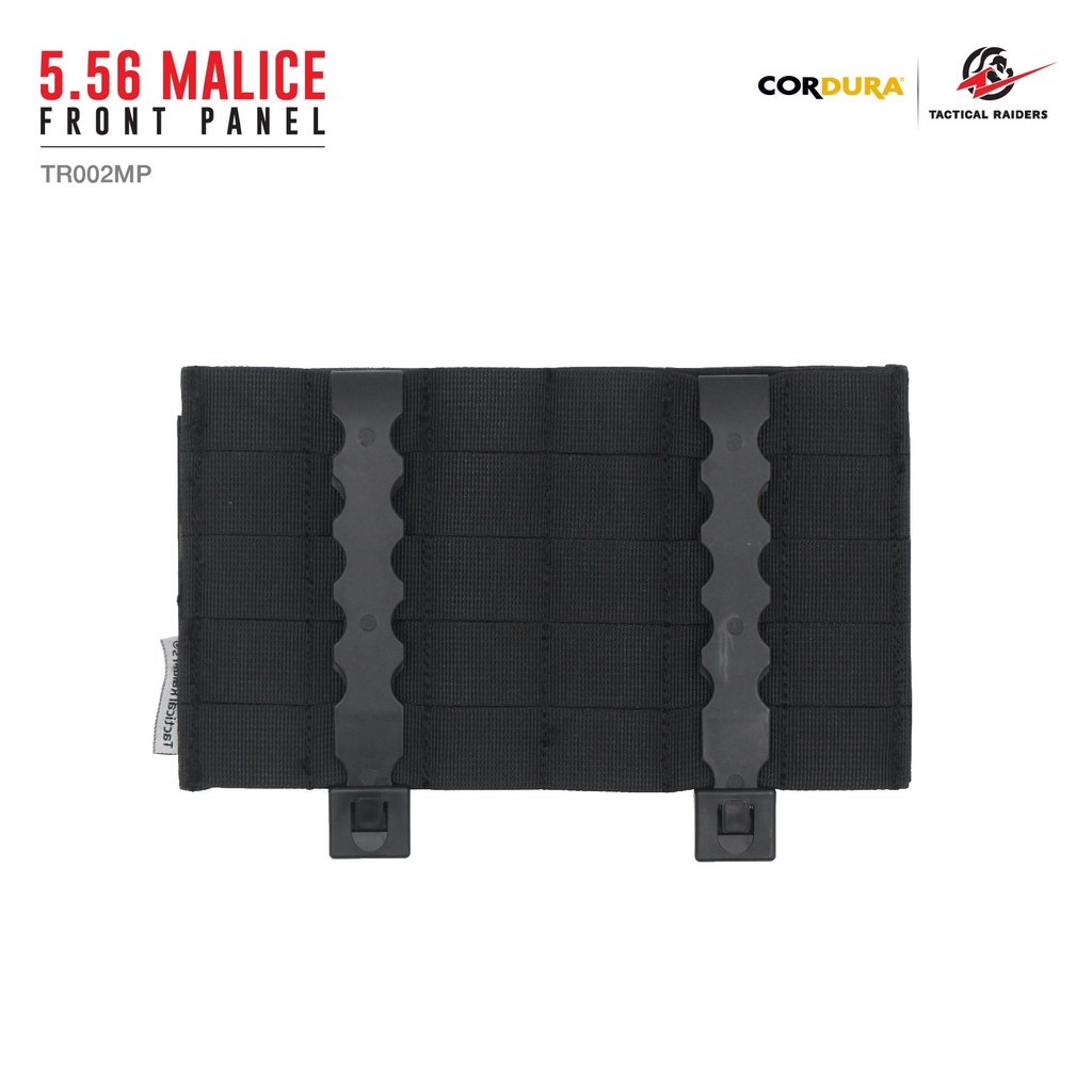 ซองแม็กกาซิน สีดำ-สีเขียว 5.56 Malice Front Panel [ TR002MP ] ( Tactical Rider )