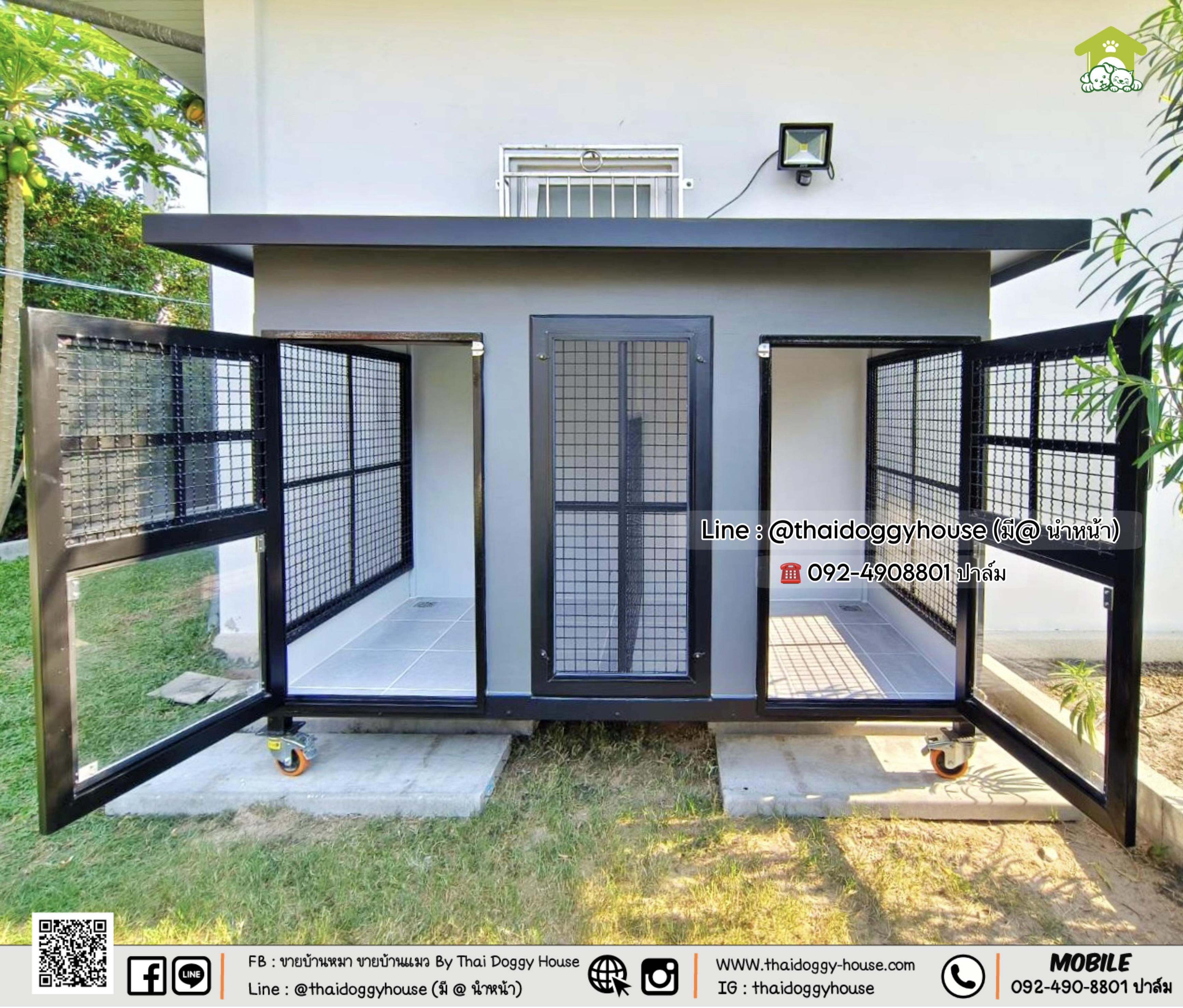 บ้านหมา บ้านแมว " 𝐁𝐎𝐗 𝐒𝐓𝐘𝐋𝐄 𝐁𝐘 𝐓𝐇𝐀𝐈 𝐃𝐎𝐆𝐆𝐘 𝐇𝐎𝐔𝐒𝐄 "