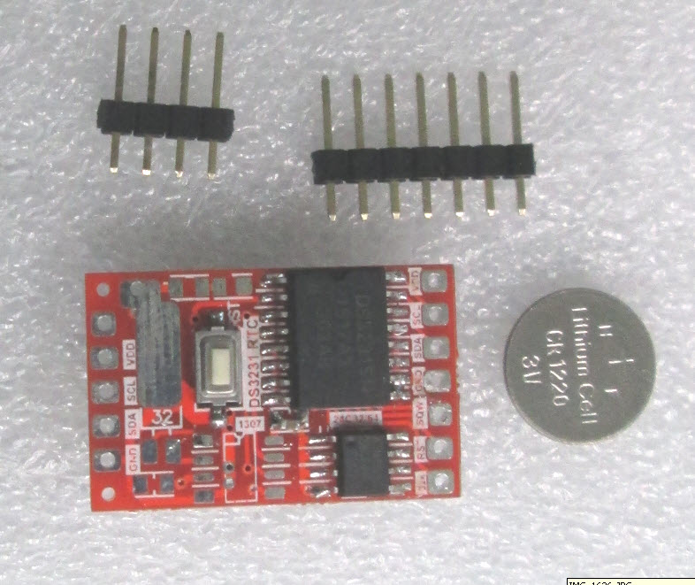 DS3231SN (RTC)+ 24C64(EEPROM) I2C Module Precision Clock Module