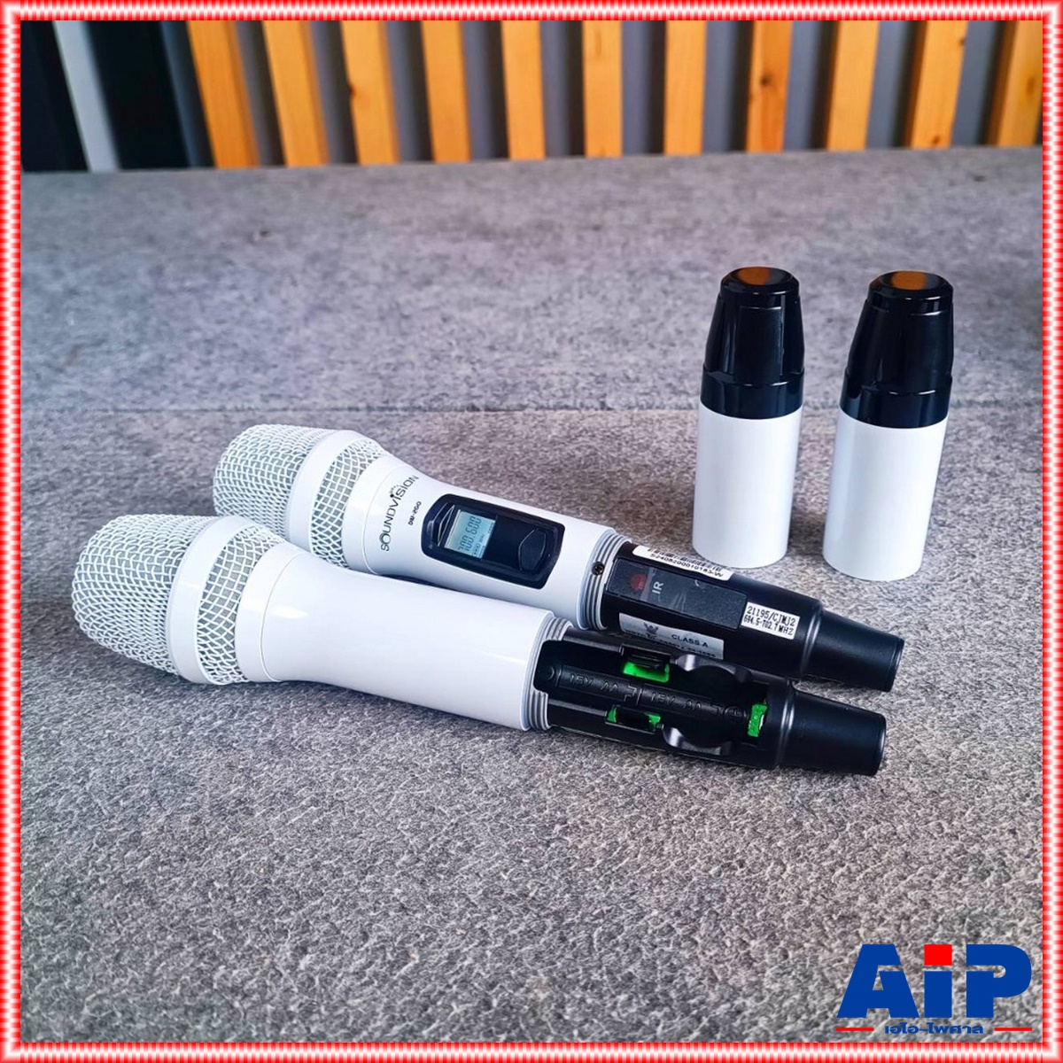 มี 5สี ให้เลือก SOUNDVISION DW-2GO ไมค์ลอยคู่ ดำ / ขาว / ฟ้า / ม่วง / ชมพู / เทา UHF ดิจิตอล ไมโครโฟนไร้สายคู่ DW 2GO DW2GO เอไอ-ไพศาล