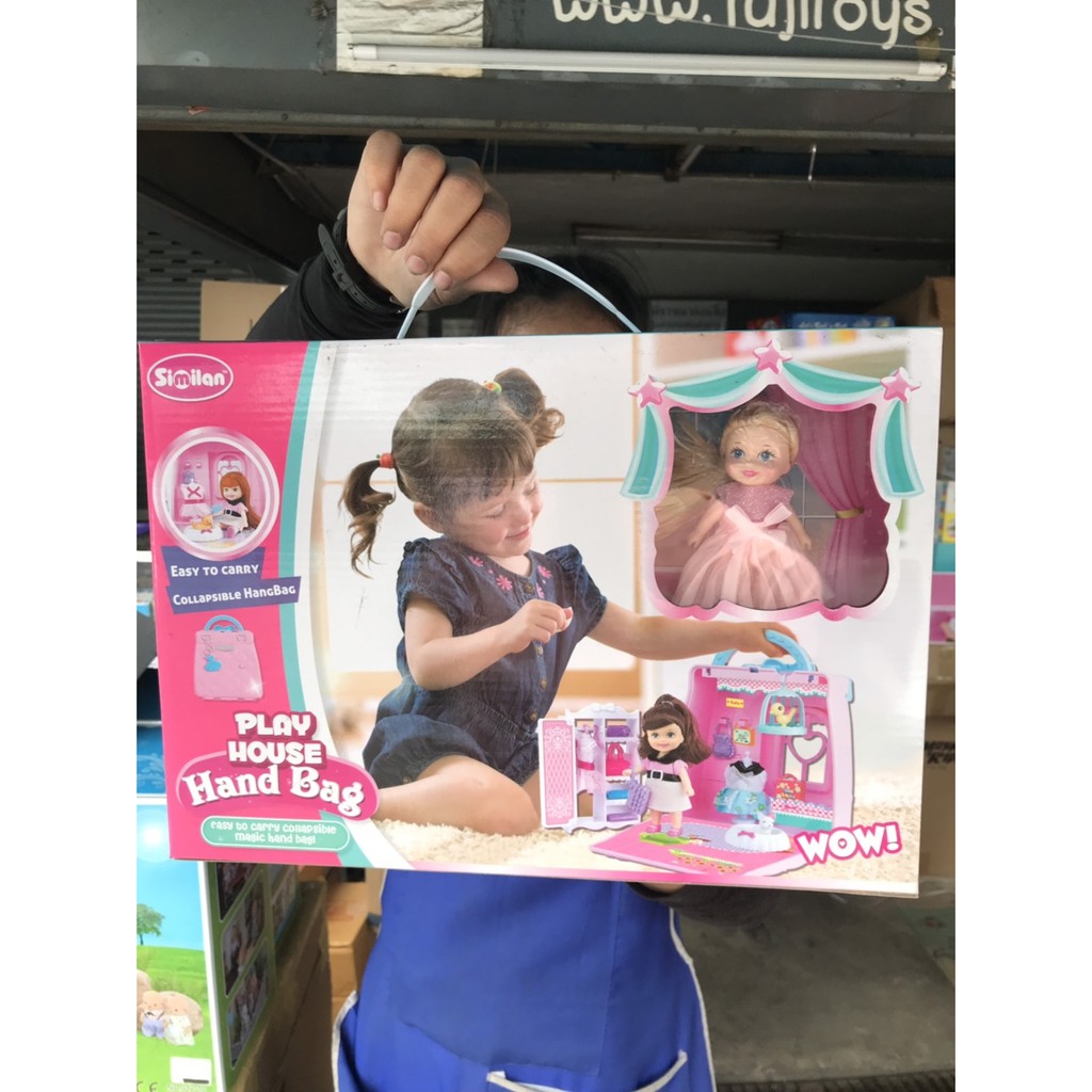 QL052 ของเล่นเด็กกระเป๋าเสริมสวยตุ๊กตา