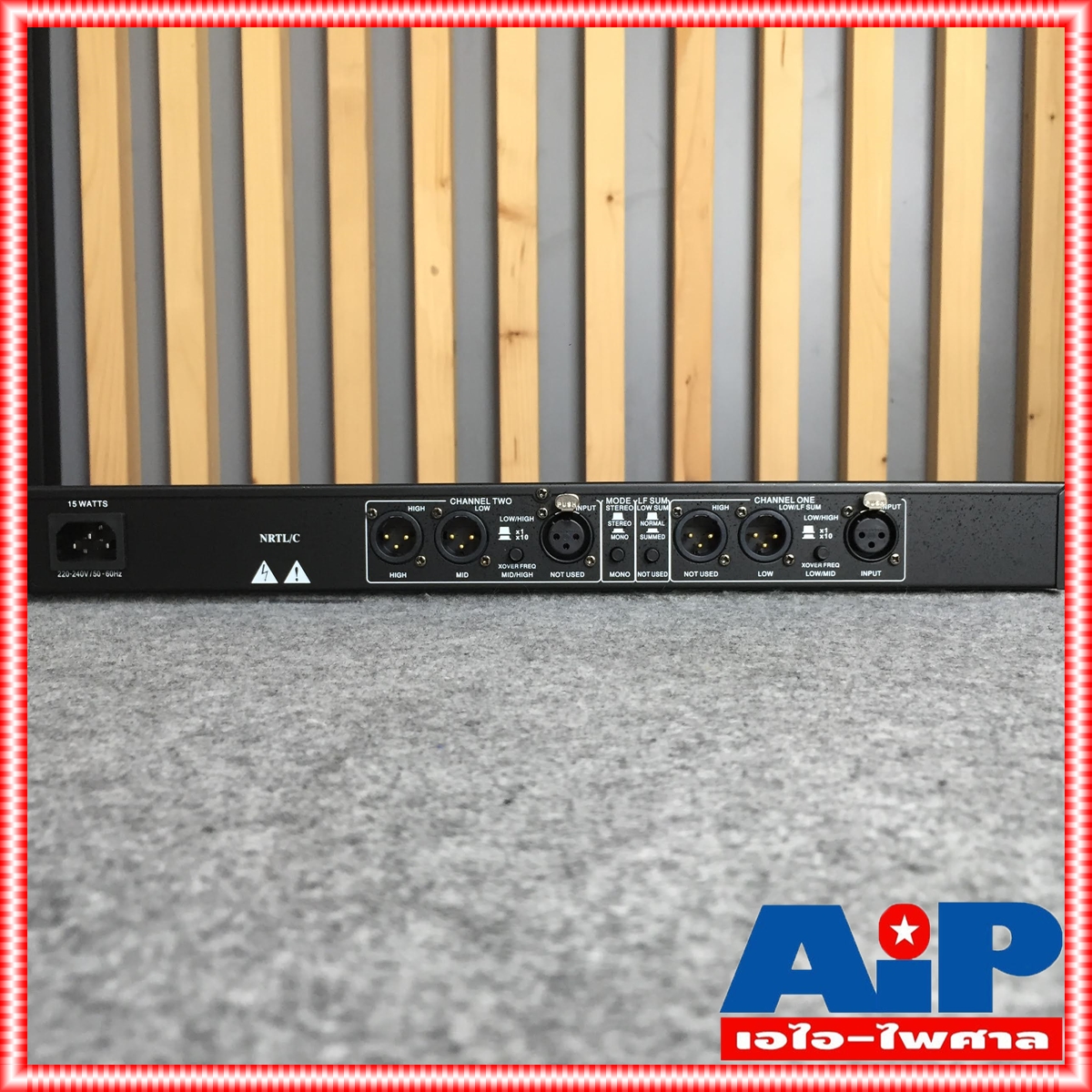 NTS 223XS crossover เอ็นทีเอส Cossover 223XS ครอสโอเวอร์ รุ่น 223 ครอส2ทาง ครอสตัดเสียง เอไอ-ไพศาล