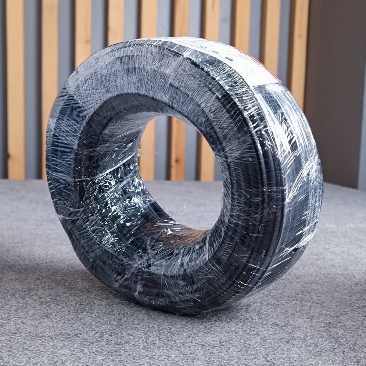 สีดำ ขด50เมตร CM สายไมค์สเตอริโอ 6mm M2-2323 สายไมค์ST 23AWG M2 2323 สายสัญญาณ ST สายไมค์CM สายไมค์ 6mm เอไอ-ไพศาล