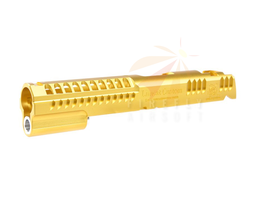 AIRSOFT MASTERPIECE 5.1 SLIDE (LIMCAT CUSTOM) FOR TOKYO MARUI HI-CAPA / 1911 - GOLD