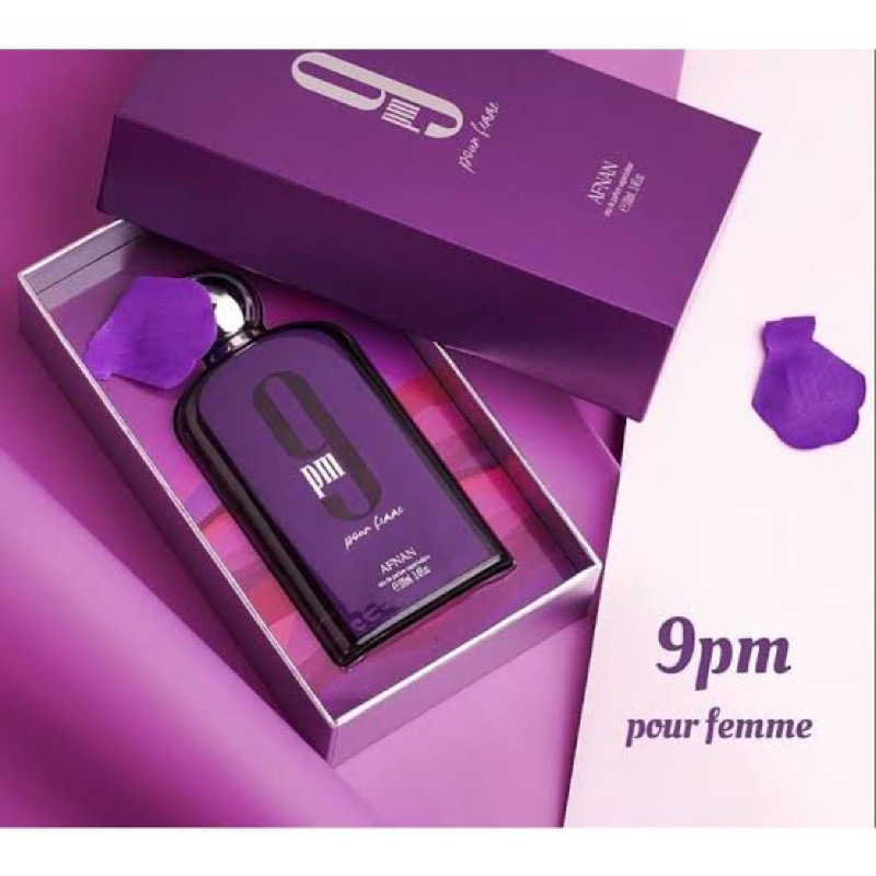 น้ำหอม Afnan 9pm pour femme 100ml