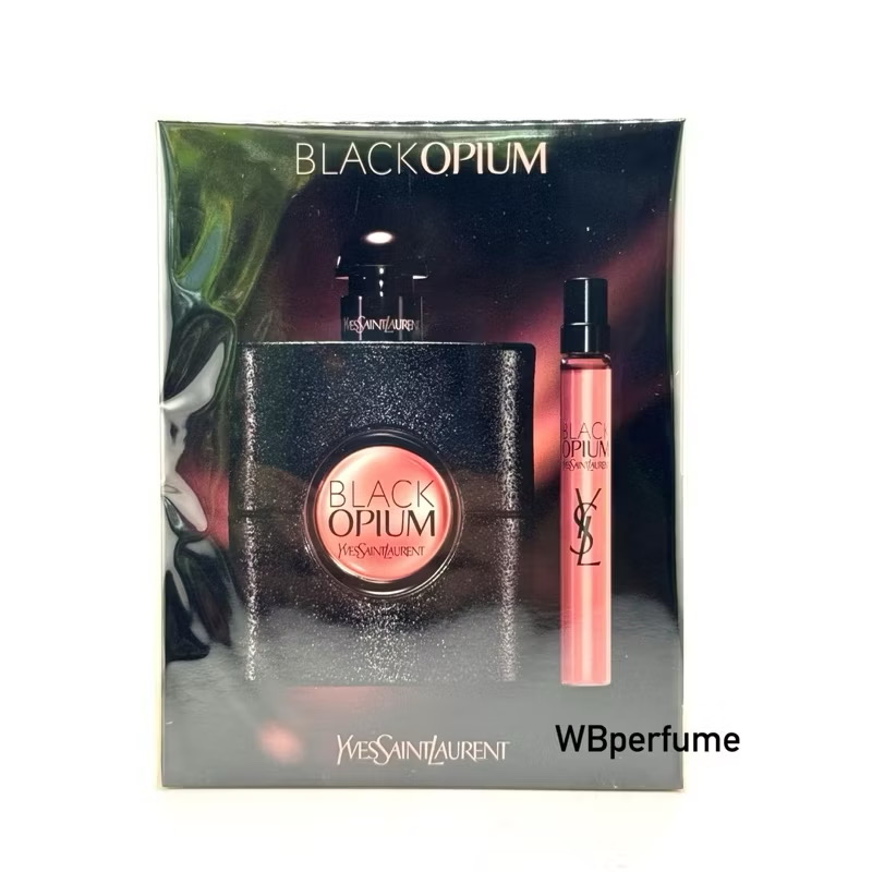 ชุดน้ำหอม YSL black opium edp 90ml + 10ml