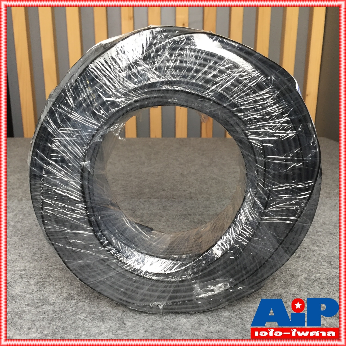 ม้วน100เมตร ขนาด4mm DYNACOM JSL-049 สายชีลด์ST สีดำ สายชีลด์สเตอริโอ JSL 049 JSL049 สายสัญญาณ เอไอ-ไพศาล