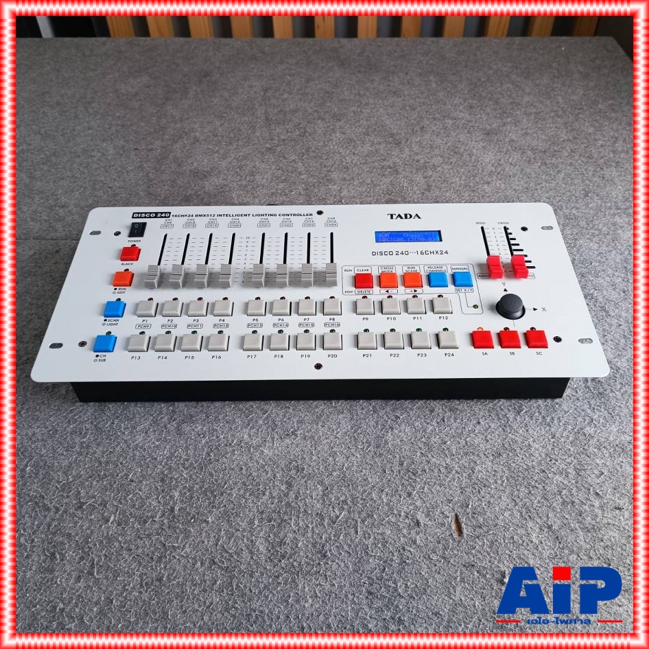 TADA DISCO 240 บอร์ดคุมไฟ DMX-512 บอร์ดควบคุมไฟพาร์ DMX512 รุ่น DISCO240 DISCO-240 เอไอไพศาล