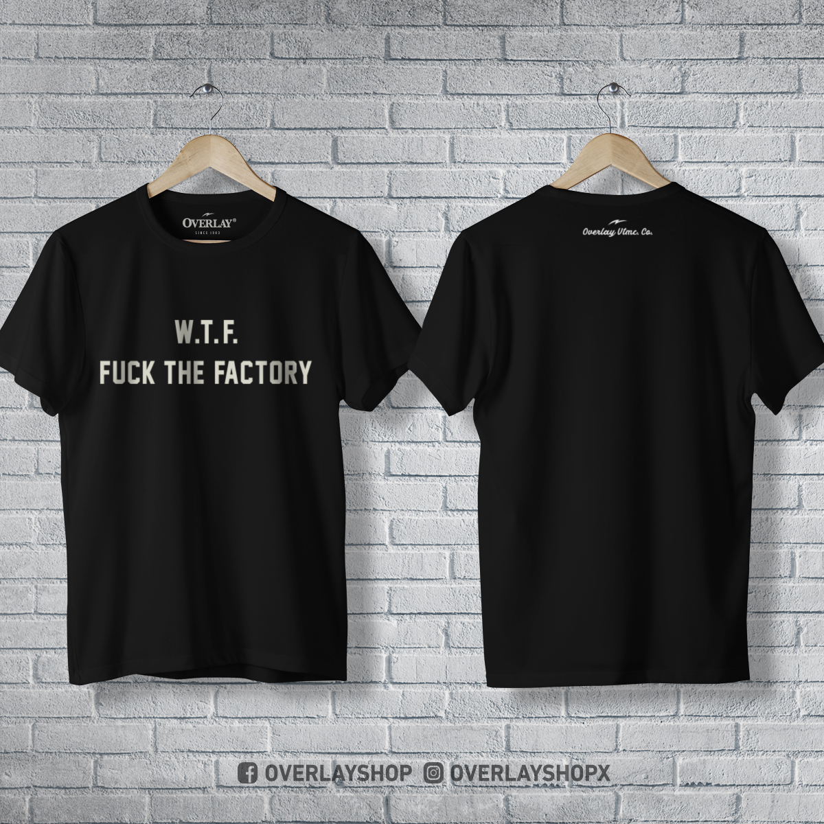 OVERLAY WTF TEE