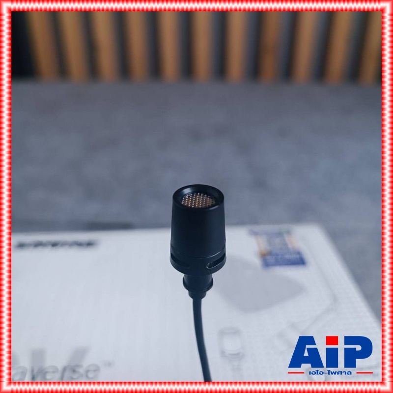 SHURE CVL-B/C-TQGไมค์หนีบ +++ ไมโครโฟนหนีบปกเสื้อ หัวเชื่อมต่อแบบ TQG CVL B/C TQG CVLB/CTQG ไมค์ชนิดแบบ คอนแดนเซอร์ เอไอ-ไพศาล+++