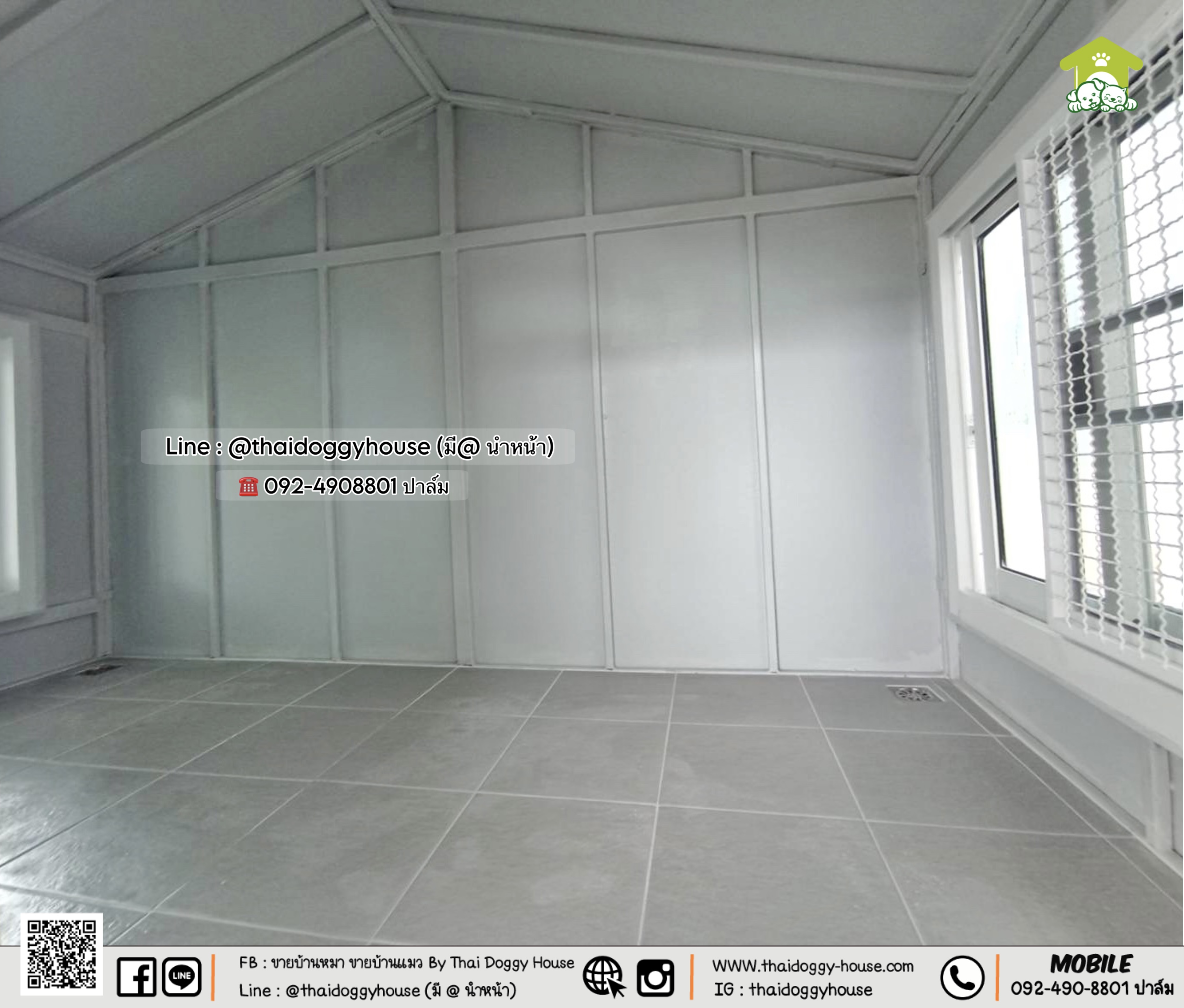 บ้านหมา บ้านแมว 𝐓𝐡𝐚𝐢 𝐝𝐨𝐠𝐠𝐲 𝐡𝐨𝐮𝐬𝗲 🐈🦮 ✨💫 แบบบ้าน 𝗠𝗜𝗡𝗜𝗠𝗔𝗟