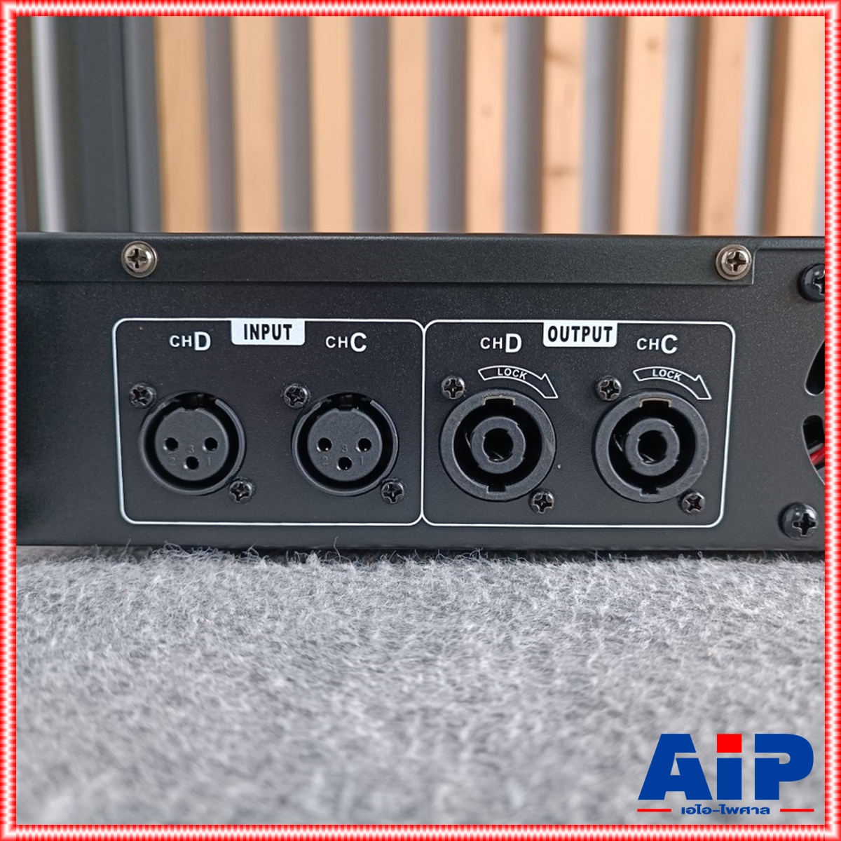 HOTROCK P2-4 poweramp 1U (มาแทนD-3535) 1.5U AV-2244C เพาเวอร์แอมป์ 4 CH ขนาด 1.5 ยู รุ่นใหม่ 350x4 วัตต์ ฮอทร็อค HOTROCK P2 4 poweramp 1U (มาแทนD3535) เอไอ-ไพศาล