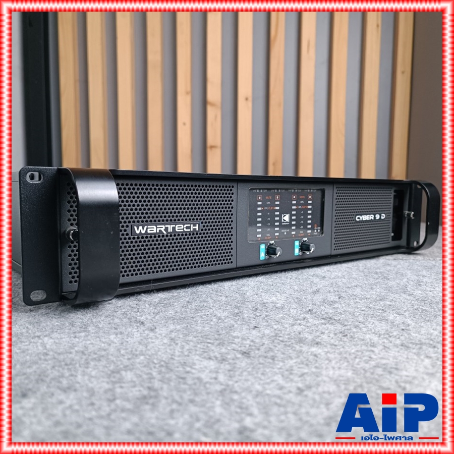 WARTECH CYBER-9D POWER เพาเวอร์แอมป์ แอมป์ขยาย เพาเวอร์แอมป์WARTECH เครื่องเสียง เครื่องขยายเสียง CYBER 9D เอไอ-ไพศาล