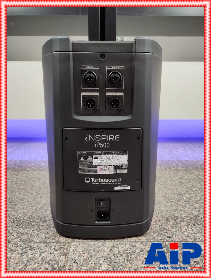 Turbosound iP500 V2 ชุดลำโพงคอลัมน์ 6×2 นิ้ว ซับวูฟเฟอร์ 8 นิ้ว พร้อมขยายเสียง 600 วัตต์ บลูธูท รองรับ App iOS, Android Turbo sound iP500V2 +++