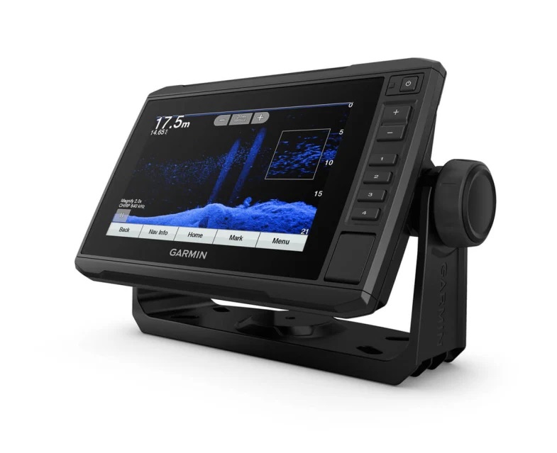 Garmin ECHOMAP UHD2 72cv เมนูไทย+GT20-TM แถมฟรี แผนที่ทะเล Bluechart g3