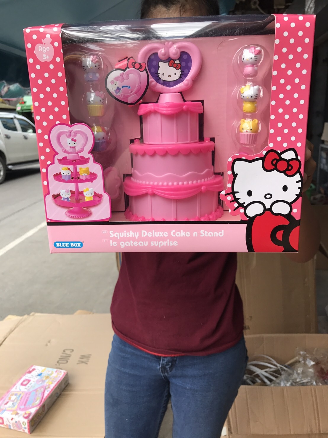 KT-003988 ชั้นวางเค้กคิตตี้ ลิขสิทธิ์ถูกต้อง