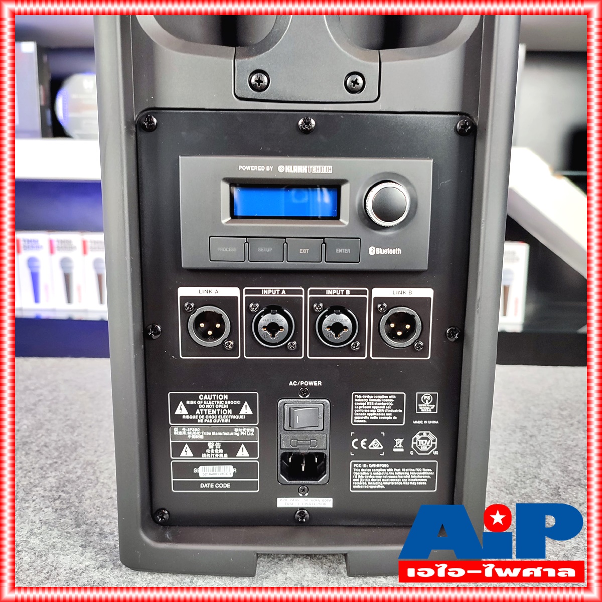 Turbosound iNSPIRE IP300 ตู้ลำโพง 600 Watt Powered Column Loudspeaker Turbo sound IP 300 IP-300 ตู้ลำโพง ACTIVE speaker +++