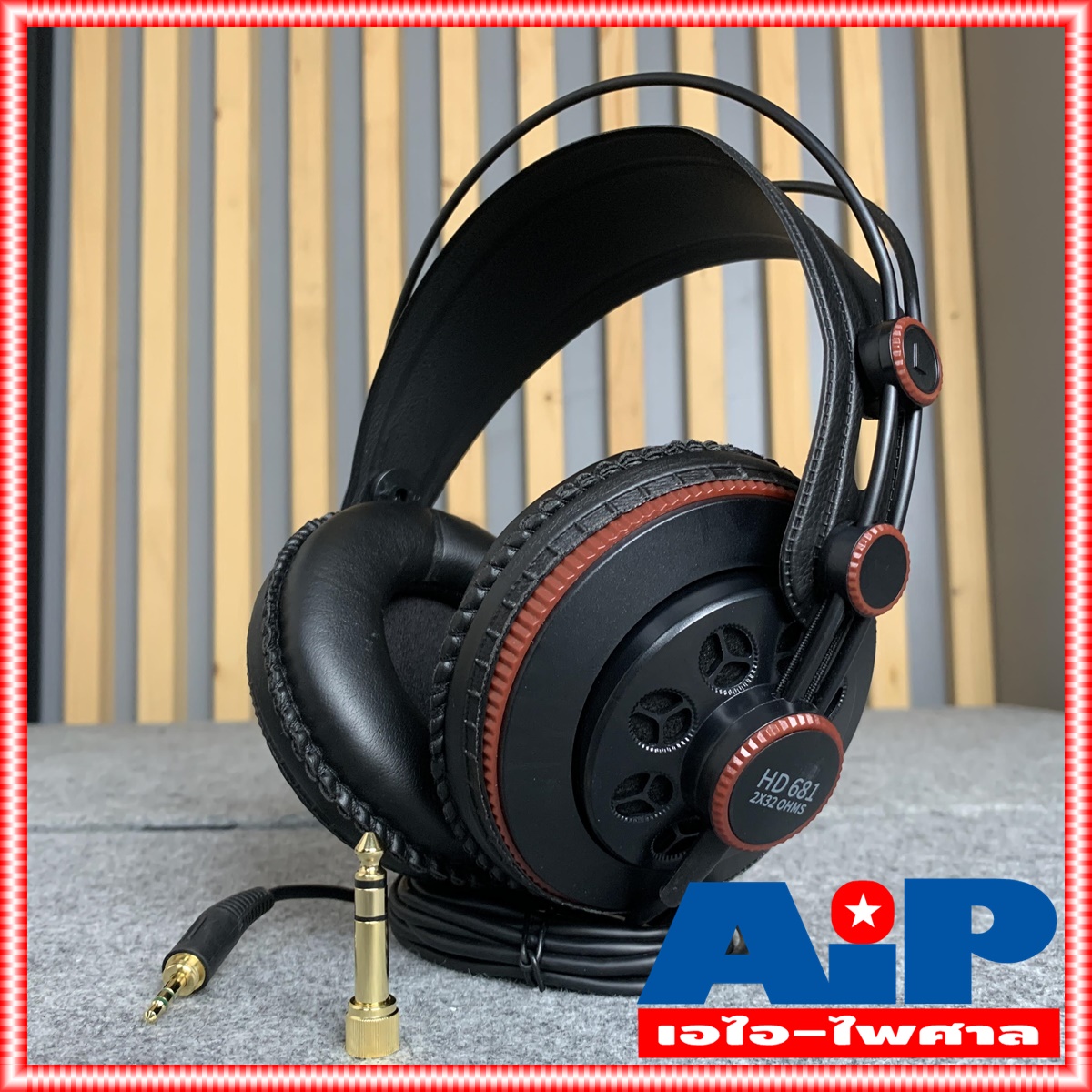 SUPERLUX HD681 air หูฟัง SUPERLUX HEADPHONE HD 681 หูฟังครอบหู หูฟังมอนิเตอร์ HD-681 ฟังเพลง เล่นเกมส์ สตูดิโอ มิกซ์ +++