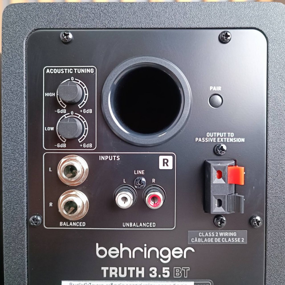 BEHRINGER TRUTH 3.5BT ตู้ลำโพงมอนิเตอร์+บลูทูธ TRUTH3.5BT TRUTH-3.5BT ลำโพง มอนิเตอร์ เอไอ-ไพศาล