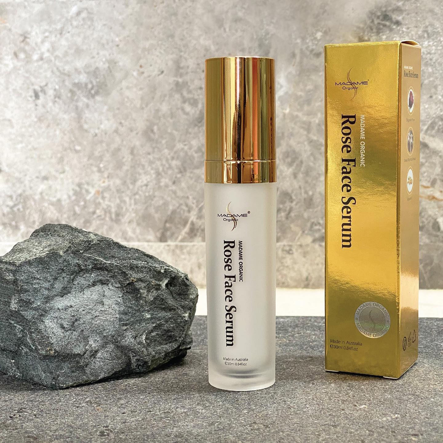 มาดามออร์แกนิก โรสเฟสเซรั่ม (เซรั่มหน้าเด็ก) ขนาด 30 ml.