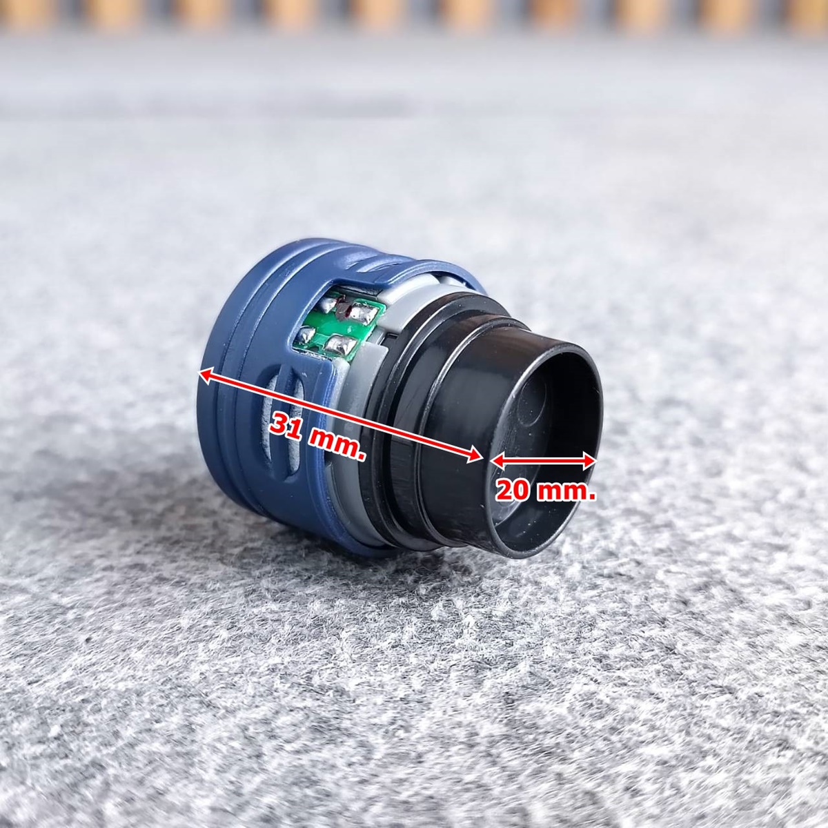 ตัวสั้น NTS D.320 วอยซ์ ไมค์ ของแท้ วอยซ์ไมโครโฟน ของไมค์ เอ็นทีเอส D320 D-320 D 320 อะไหล่เปลี่ยนหัวไมค์ VOICE MIC เอไอ-ไพศาล