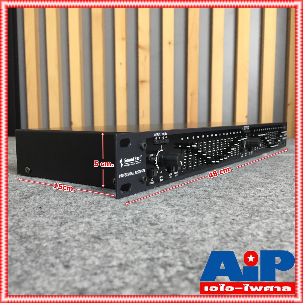 SOUNDBEST 215B EQ Eqlizer 215 อีคิวซาด์เบส 215 Sound Best ซาวด์เบส อีคิวอีควอไลเซอร์15ช่อง เอไอ-ไพศาล +++