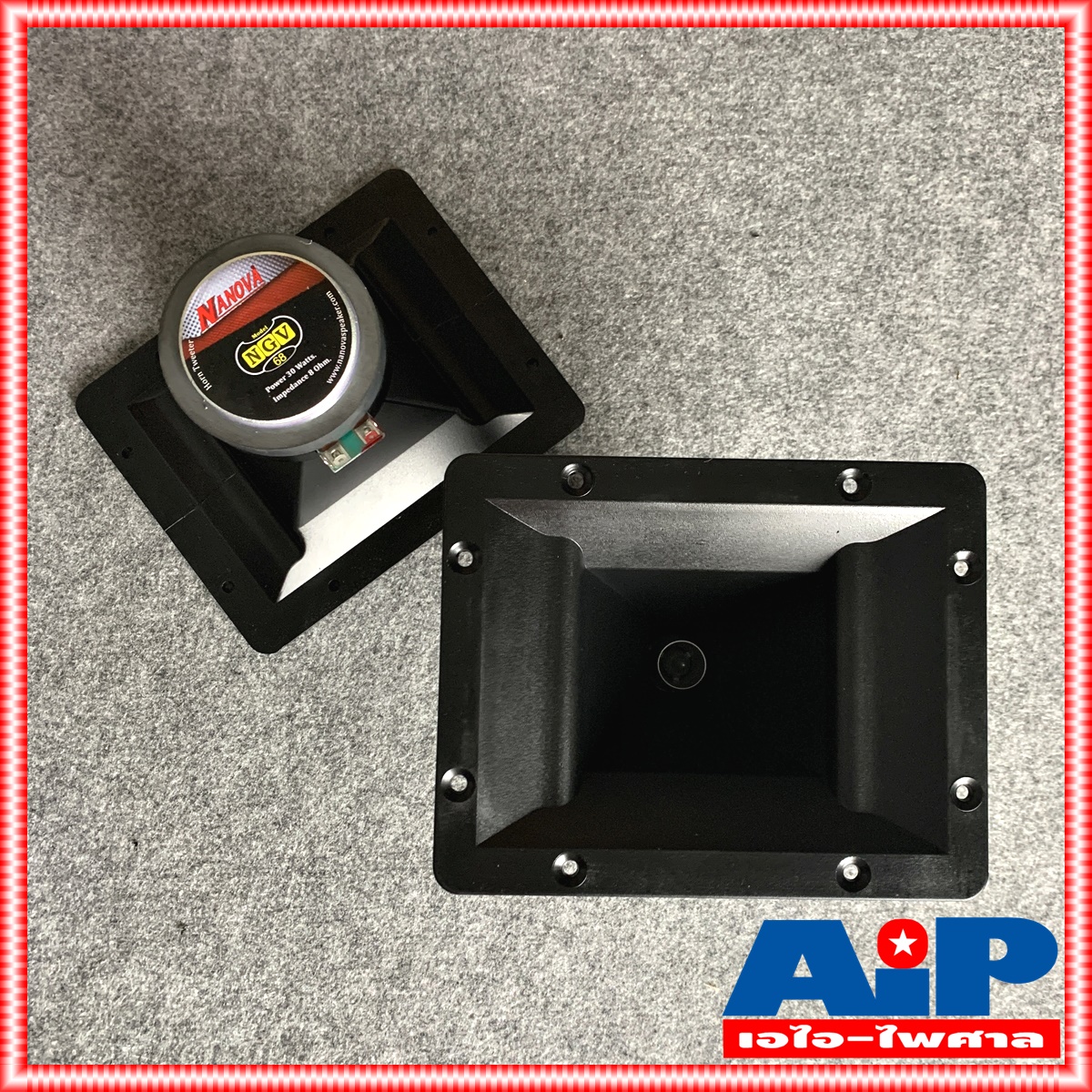 1ดอก NANOVA NGV-68 ทวิตเตอร์ปากเป็ด 6x8 นิ้ว ลำโพงเเหลม Horn Tweeter ปากเป็ด นาโนวา NGV 68 NGV68 NA NOVA สั่งหลายตัวกดสั่งในคำสั่งซื้อเดียวได้
