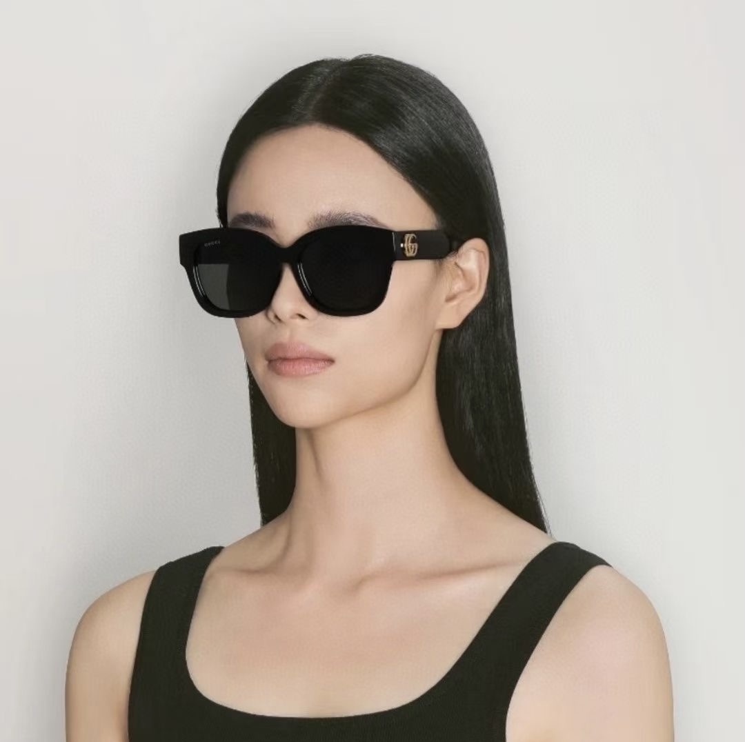 **do** แว่นตากันแดด Gucci GG1550SK round-frame sunglasses มี 2 สีให้เลือก สินค้าใหม่ ของแท้