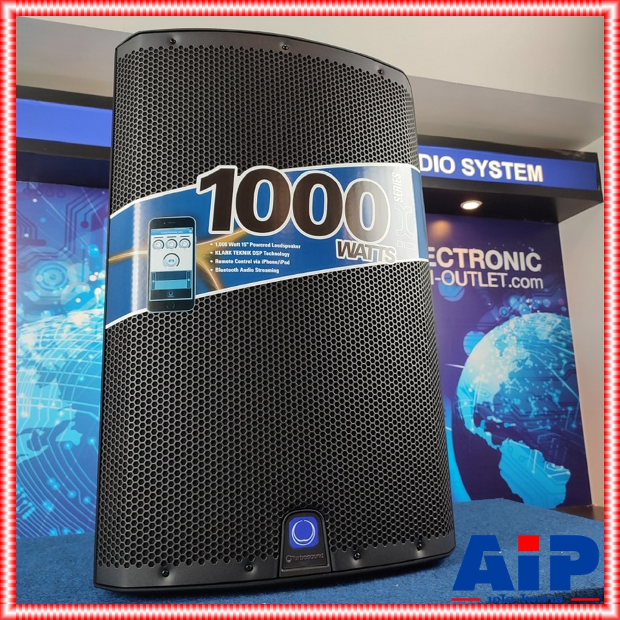 TURBOSOUND IX-15 ตู้ลำโพง15" ตู้ลำโพงมีขยายในตัว ลำโพงแอคทีฟ 2 ทาง เทอร์โบซาวด์ Active speaker IX 15 IX15 เอไอ-ไพศาล +++