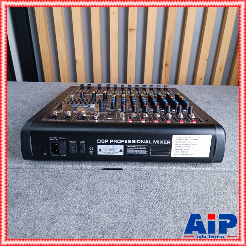 NTS TOP-10 MIXER เอฟเฟคแท้ มิกเซอร์ มิกซ์NTS เครื่องเสียง เครื่องผสมสัญญาณเสียง เครื่องปรับแต่งเสียง MIX TOP 10 TOP10 เอไอ-ไพศาล